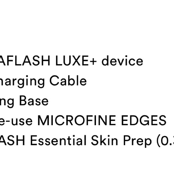 NIB new in box Dermaflash Luxe+ Sonic Dermaplaning Peach Fuzz Removal in Blush - Picture 8 of 9